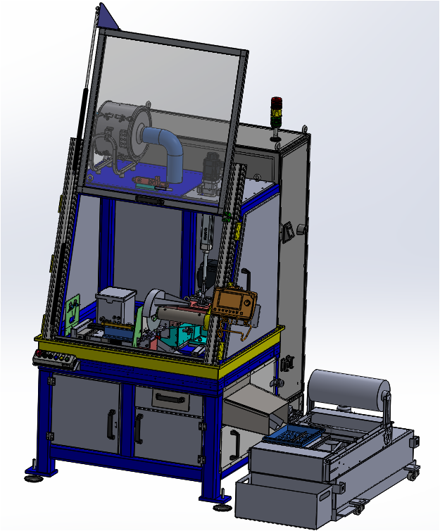 Bild Trennschneidmaschine vorne